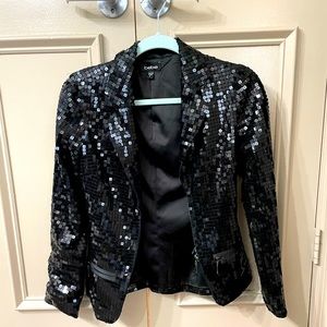 Sequin blazer